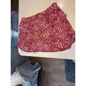 Ideology Hot Pink Tiered Skort Sz XXL